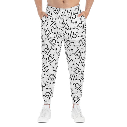 Athletic Joggers Libra Zodiac sign (AOP)