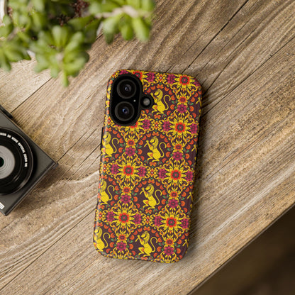 Tough Cases, Virgo, Zodiac v1, Flower Pattern
