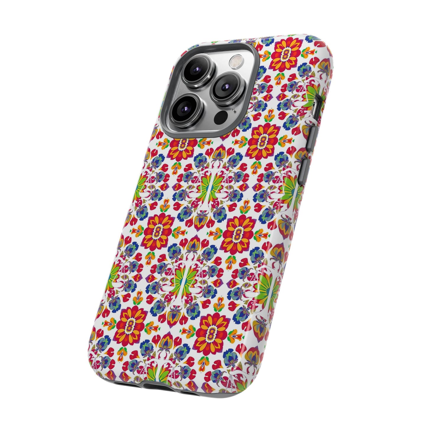 Tough Cases, Libra, Zodiac v1, Flower Pattern