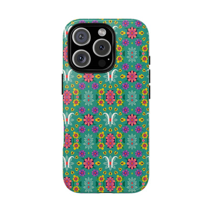 Tough Cases, Aquarius, Zodiac v4, Flower Pattern
