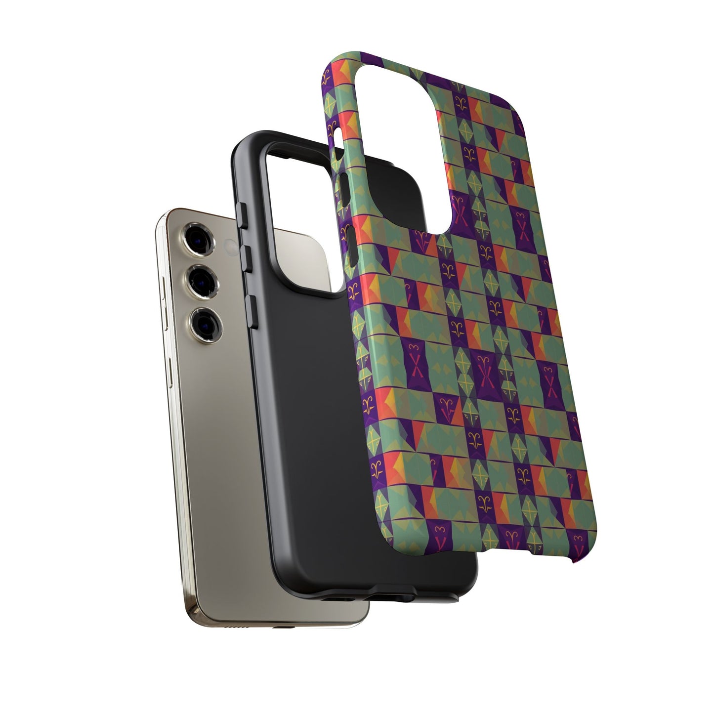 Tough Cases, Aquarius, Zodiac v2, Shape Pattern