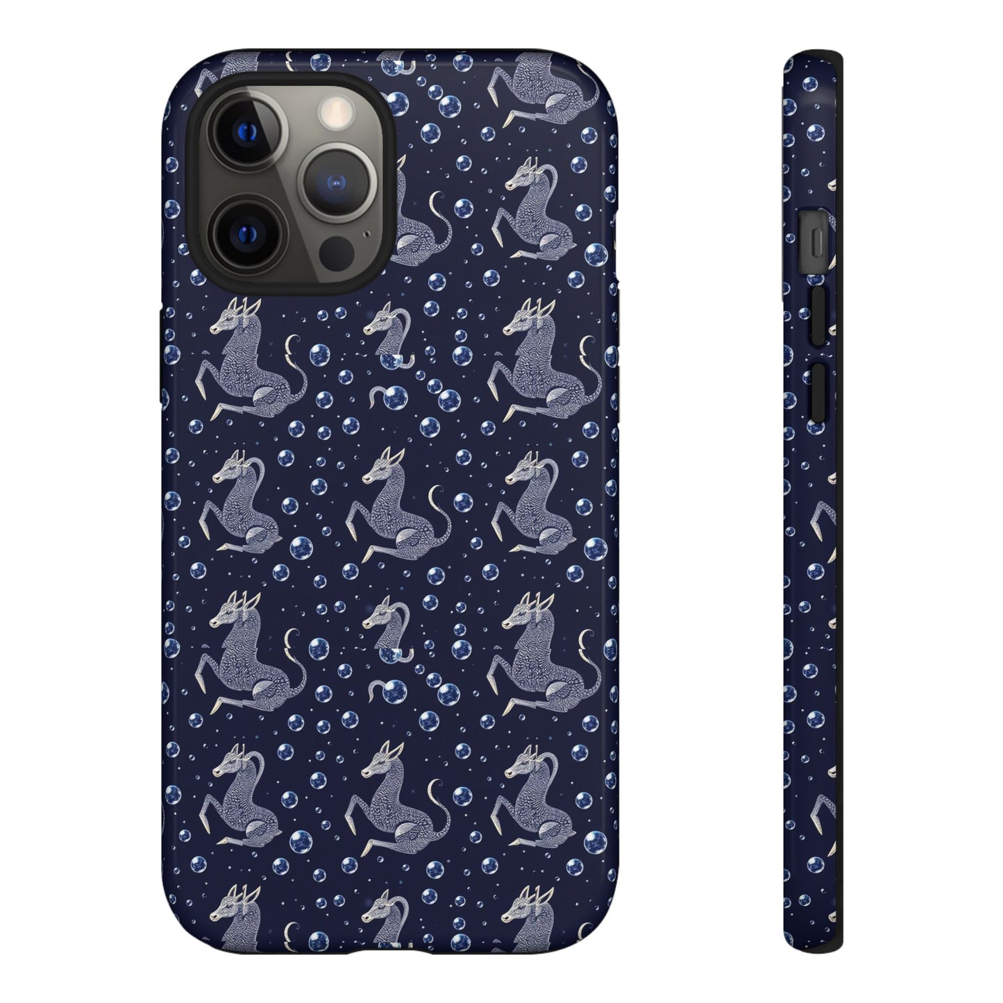 Tough Cases, Capricorn, Zodiac v2, Bubble Pattern