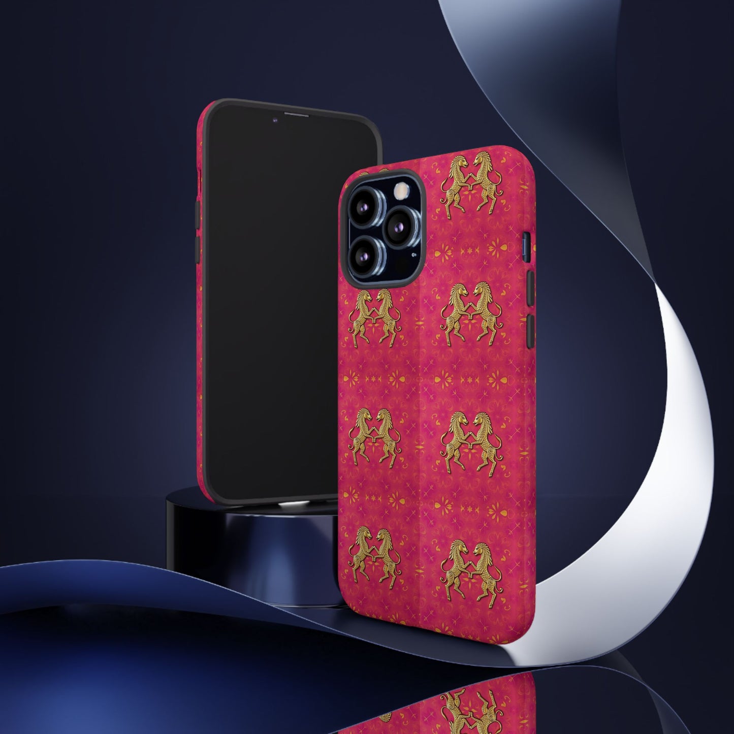 Tough Cases, Gemini, Zodiac, Metal Pattern