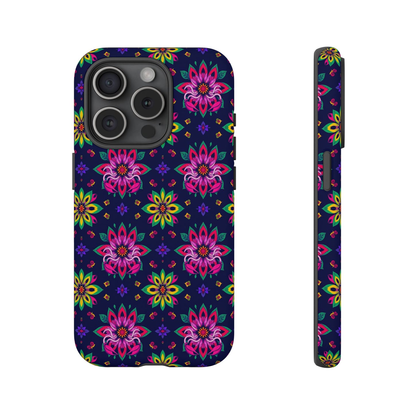 Tough Cases, Scorpio, Zodiac v4, Flower Pattern