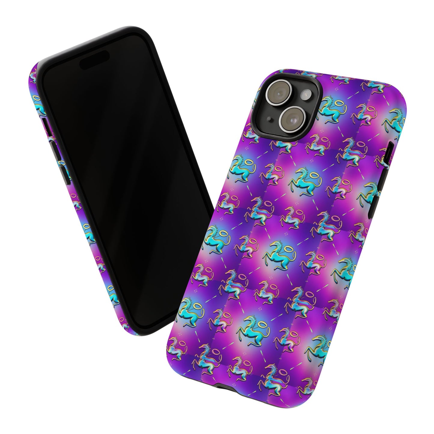 Tough Cases, Aquarius, Zodiac, Metal Pattern