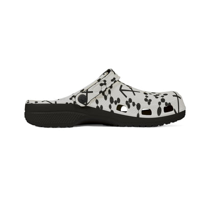 EVA Foam Rubber Shoes (AOP), Material 100% EVA, Sagittarius Zodiac Design