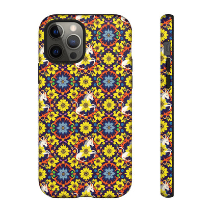 Tough Cases, Aquarius, Zodiac v3, Flower Pattern