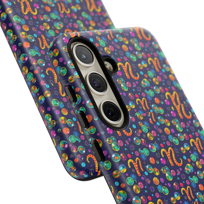 Tough Cases, Aquarius, Zodiac, Bubble Pattern