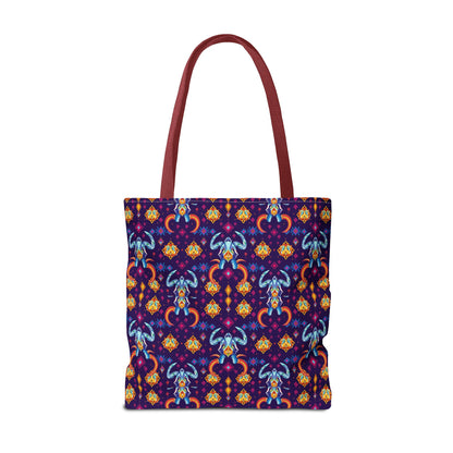 Tote Bag (AOP), Taurus, Zodiac, Jewel Pattern