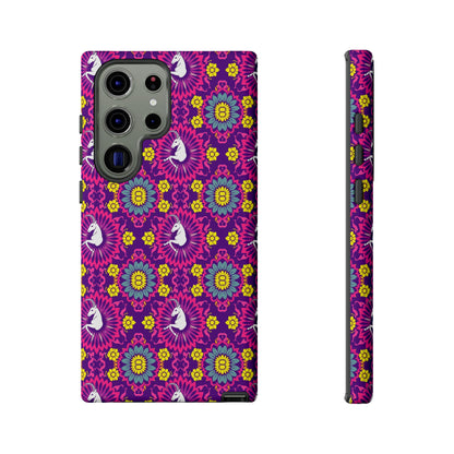Tough Cases, Capricorn, Zodiac, Flower Pattern