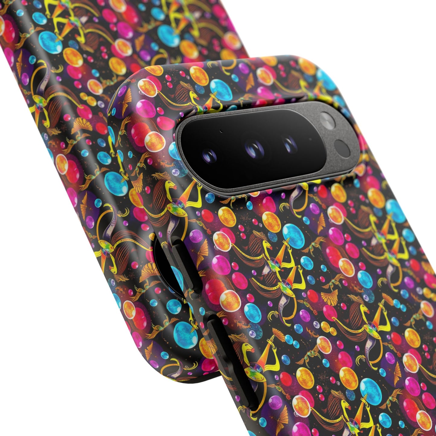 Tough Cases, Sagittarius, Zodiac v1, Bubble Pattern