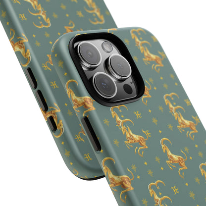 Tough Cases, Capricorn, Zodiac v1, Metal Pattern