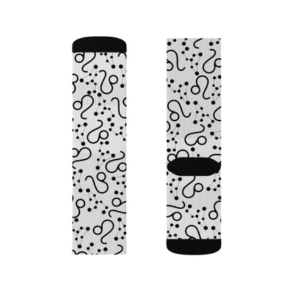 Zodiac Sublimation Socks Leo Zodiac sign