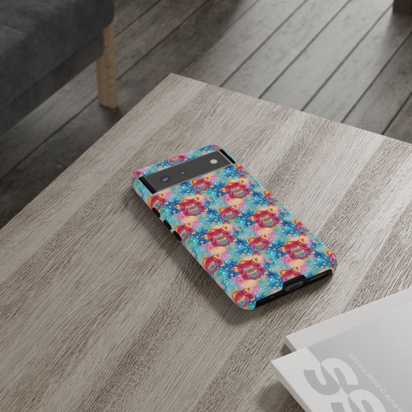 Tough Cases, Pisces, Zodiac v1, Bubble Pattern