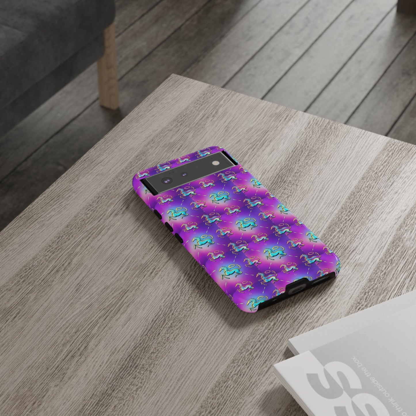 Tough Cases, Aquarius, Zodiac, Metal Pattern