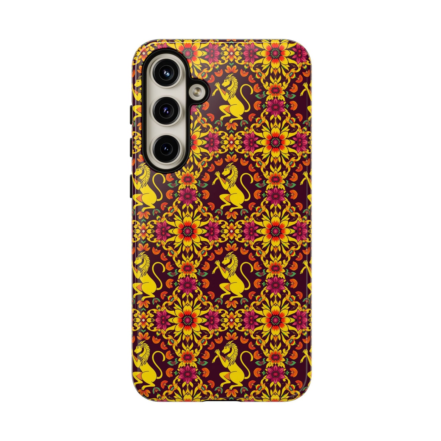 Tough Cases, Virgo, Zodiac v1, Flower Pattern