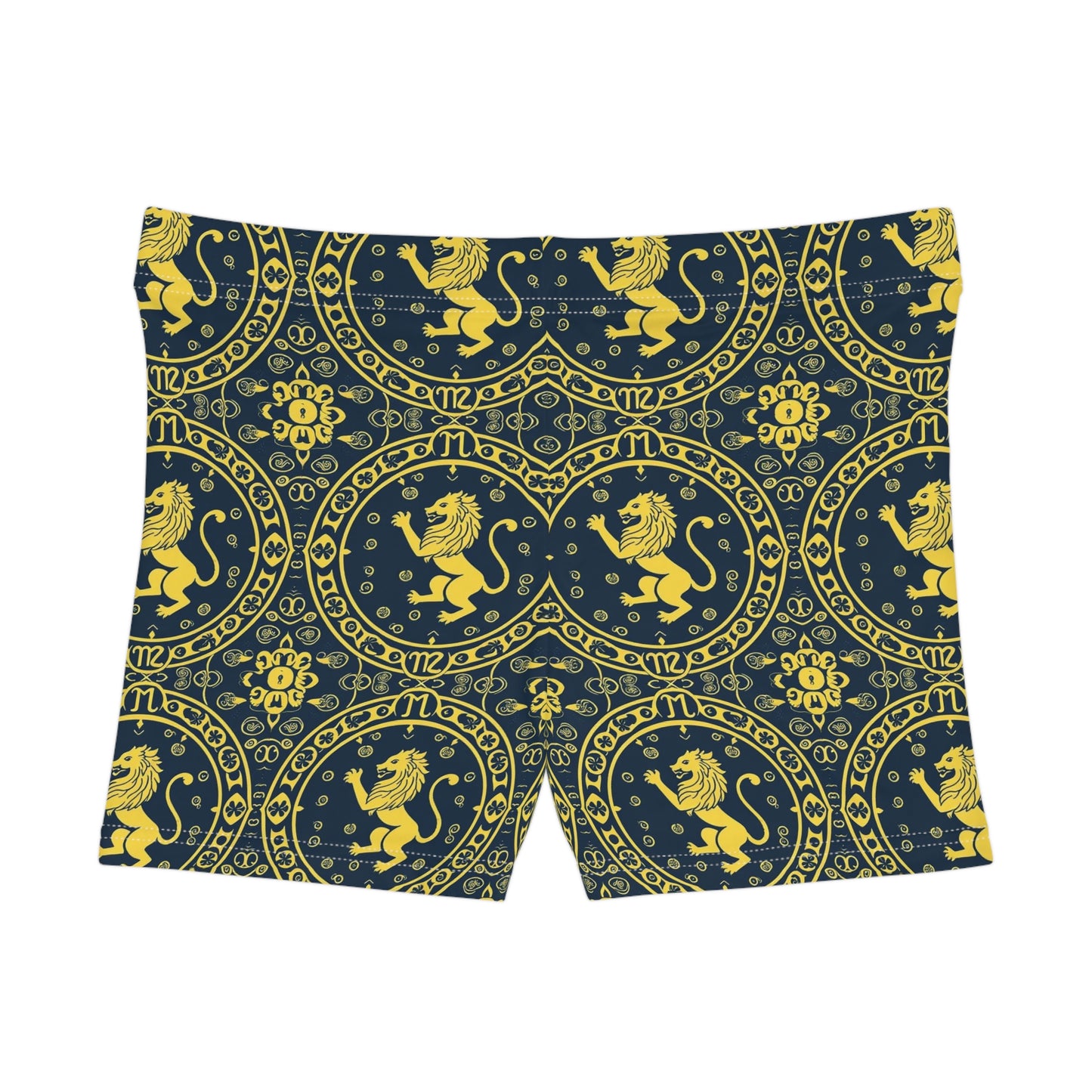Women's Shorts, AOP, Leo, Zodiac, Pattern