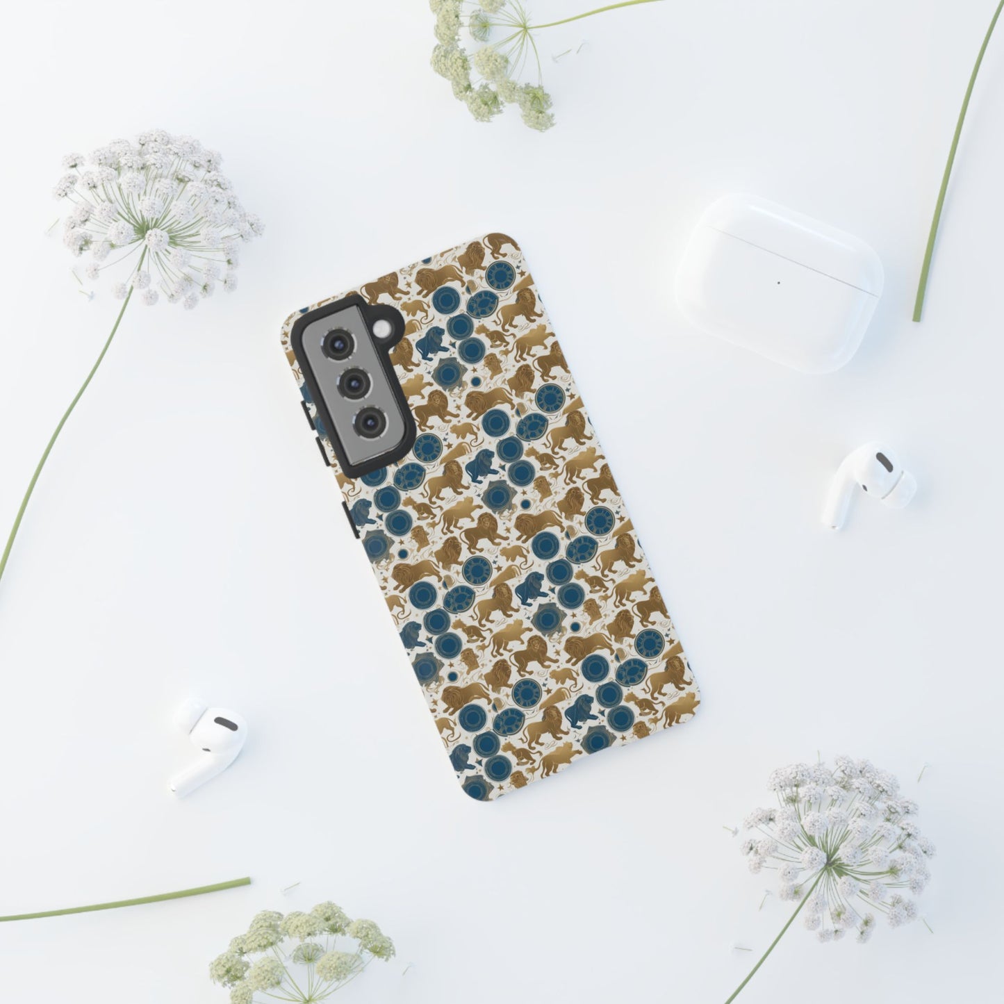 Tough Cases, Leo, Zodiac v2, Metal Pattern