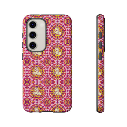 Tough Cases, Capricorn, Zodiac v4, Flower Pattern