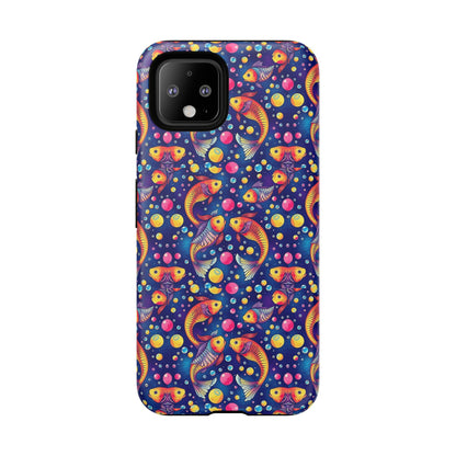 Tough Cases, Pisces, Zodiac, Bubble Pattern