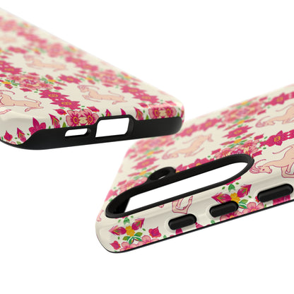 Tough Cases, Capricorn, Zodiac v3, Flower Pattern