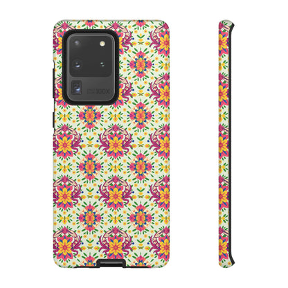 Tough Cases, Cancer, Zodiac v3, Flower Pattern