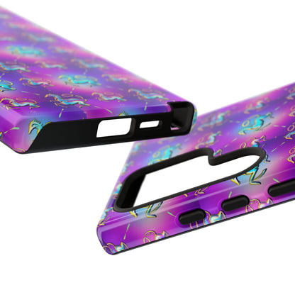 Tough Cases, Aquarius, Zodiac, Metal Pattern