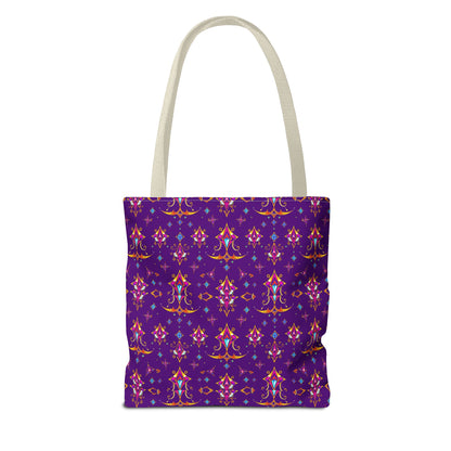 Tote Bag (AOP), Sagittarius, Zodiac, Jewel Pattern