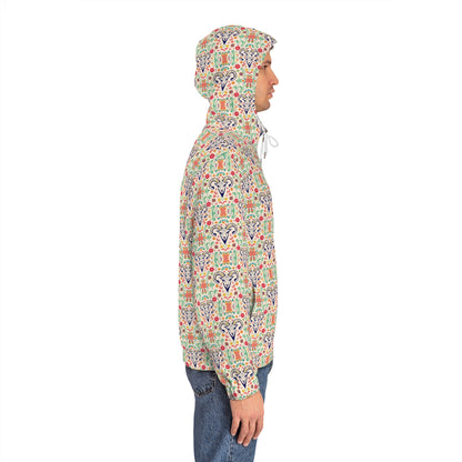 Full-Zip Hoodie (AOP), Aries, Zodiac v4, Pattern