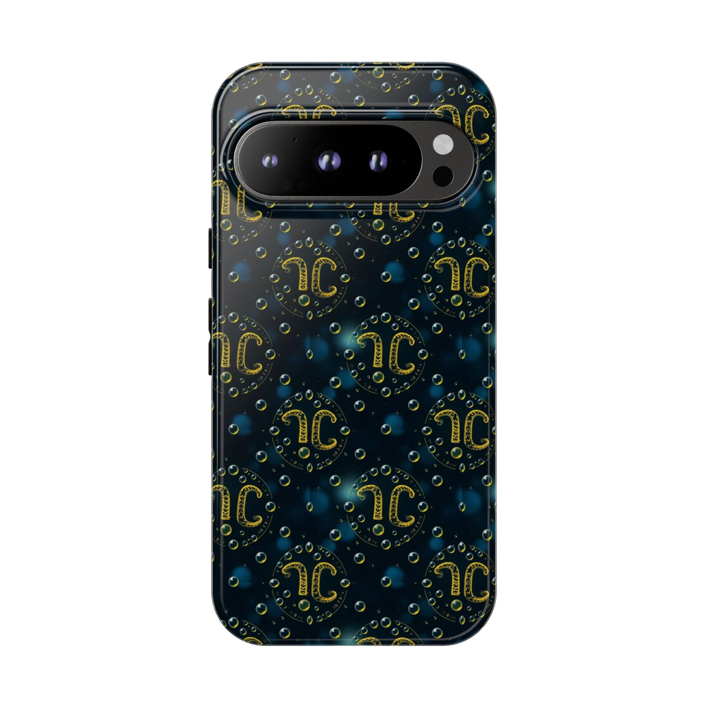 Tough Cases, Aquarius, Zodiac v2, Bubble Pattern