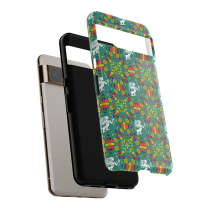 Tough Cases, Sagittarius, Zodiac, Flower Pattern