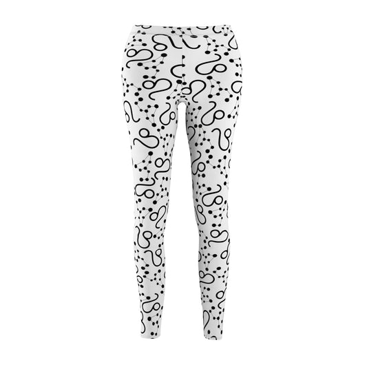 Women's Zodiac Cut & Sew Casual Leggings Leo Zodiac sign