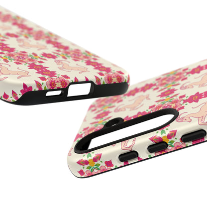 Tough Cases, Capricorn, Zodiac v3, Flower Pattern