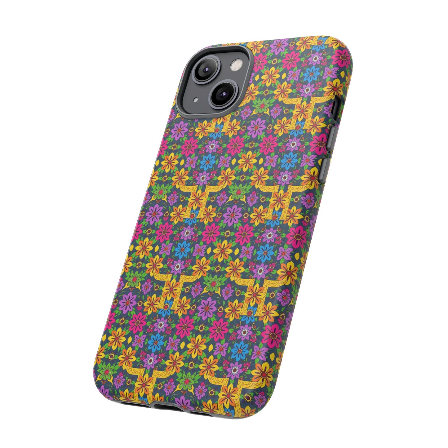 Tough Cases, Gemini, Zodiac v3, Flower Pattern