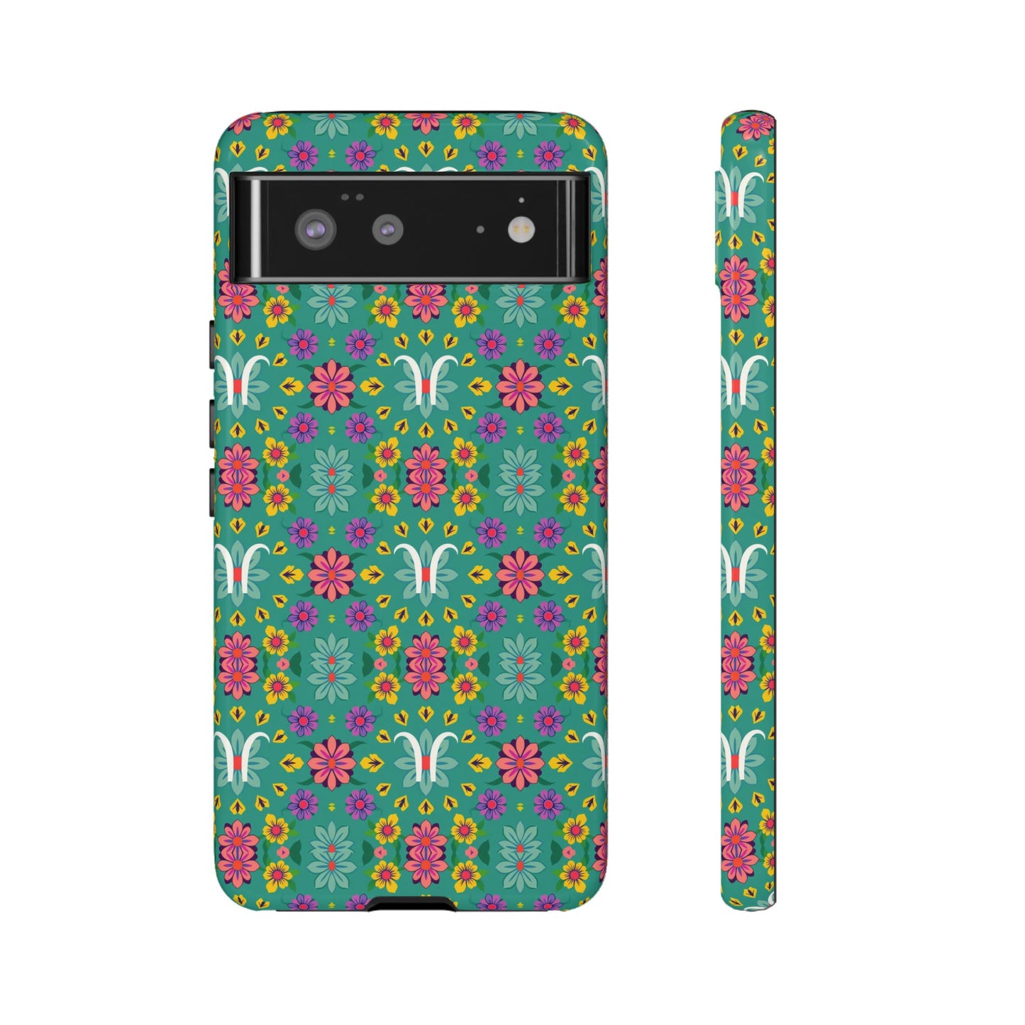 Tough Cases, Aquarius, Zodiac v4, Flower Pattern