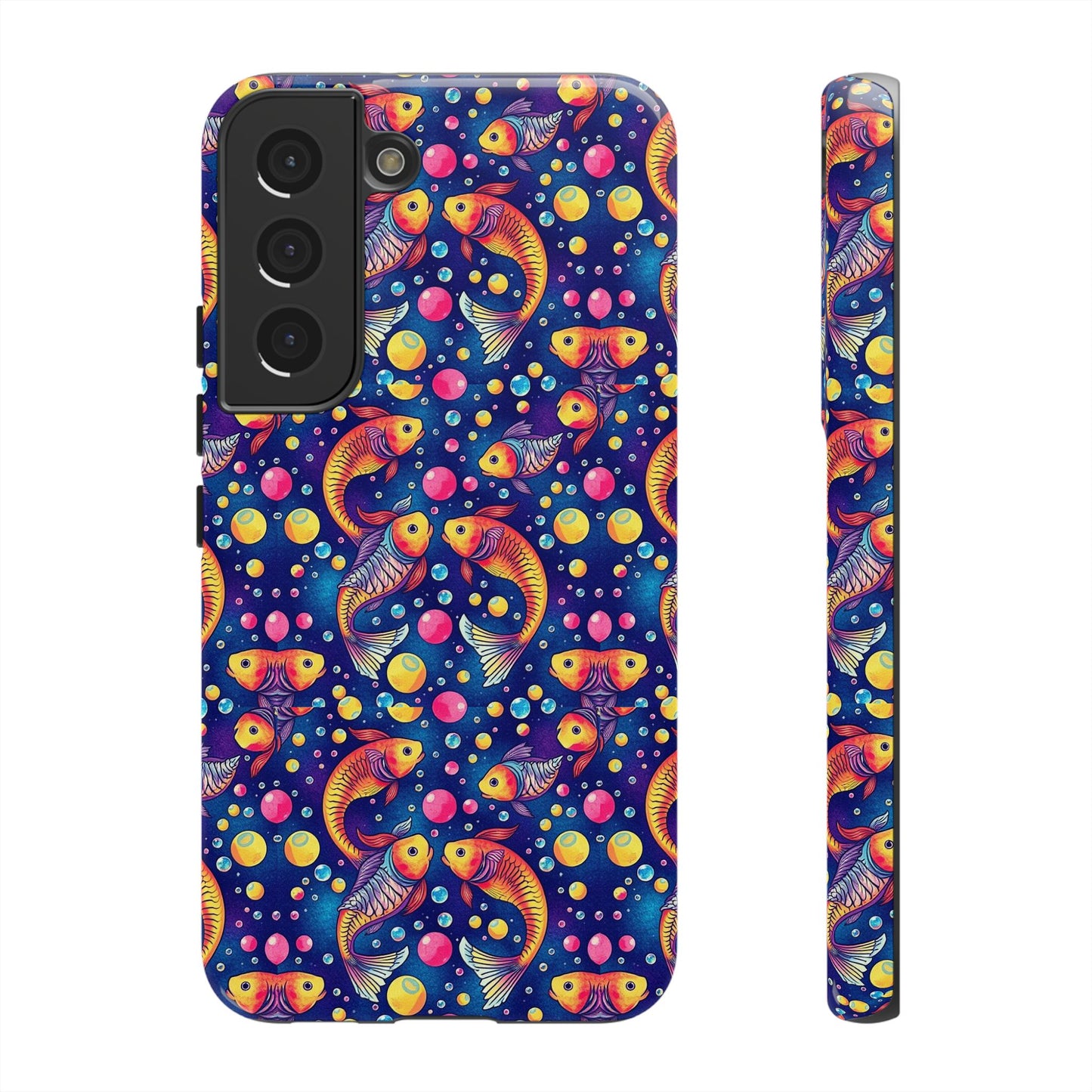 Tough Cases, Pisces, Zodiac, Bubble Pattern