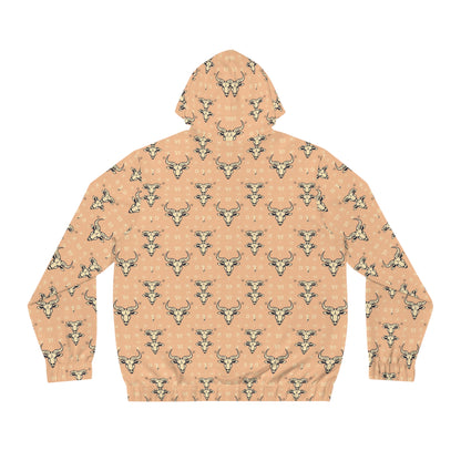 Full-Zip Hoodie (AOP), Taurus, Zodiac v4, Pattern
