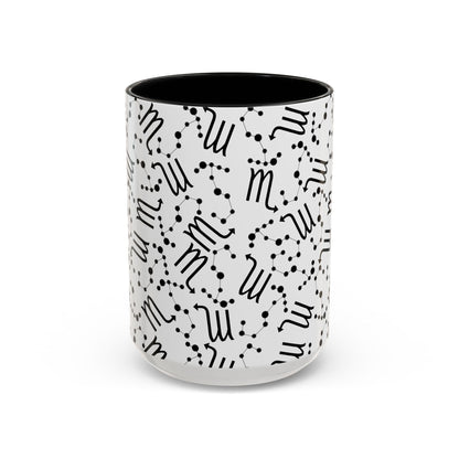 Accent Coffee Mug with the Scorpio sign (11, 15oz)