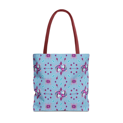 Tote Bag (AOP), Pisces, Zodiac v1, Jewel Pattern