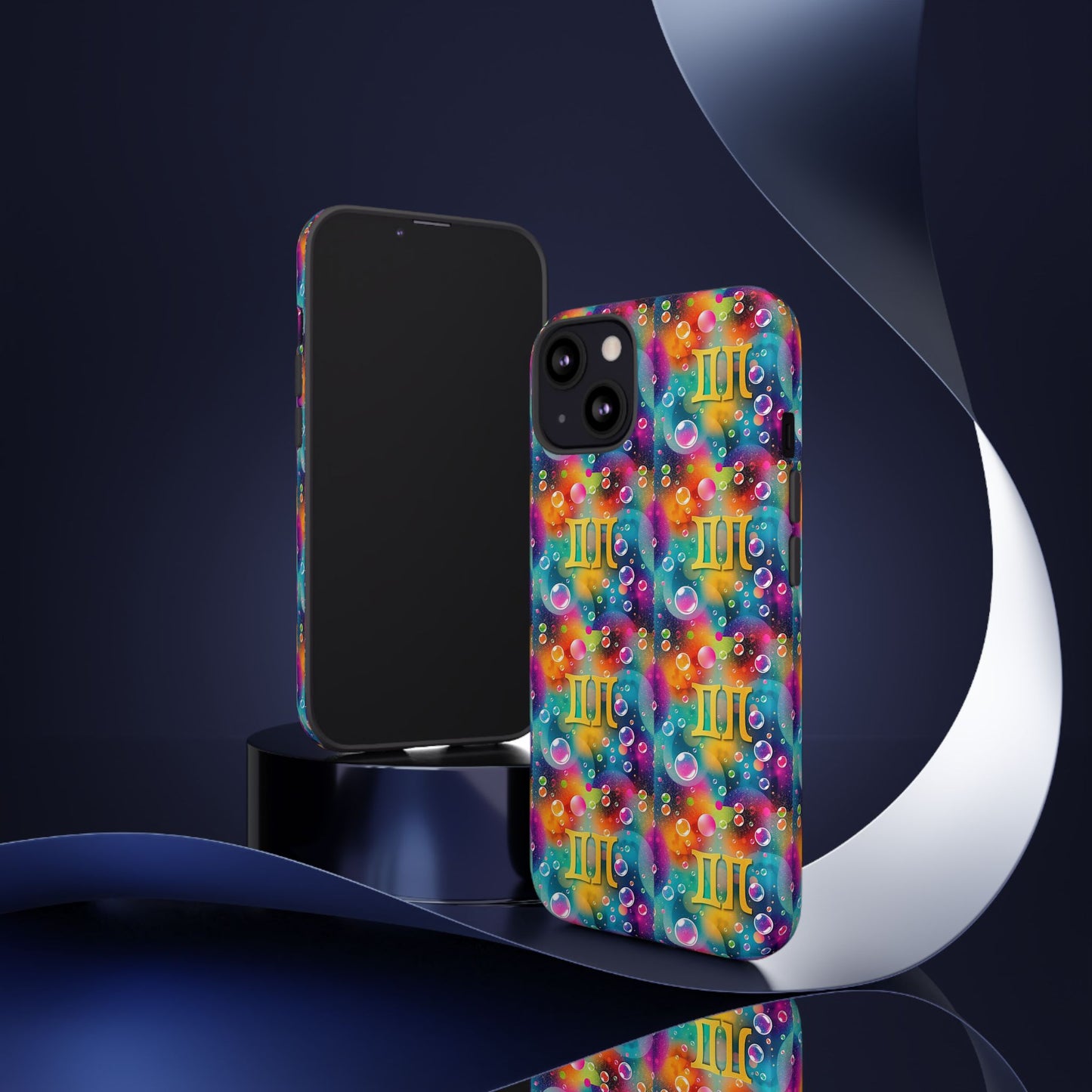 Tough Cases, Gemini, Zodiac v3, Bubble Pattern