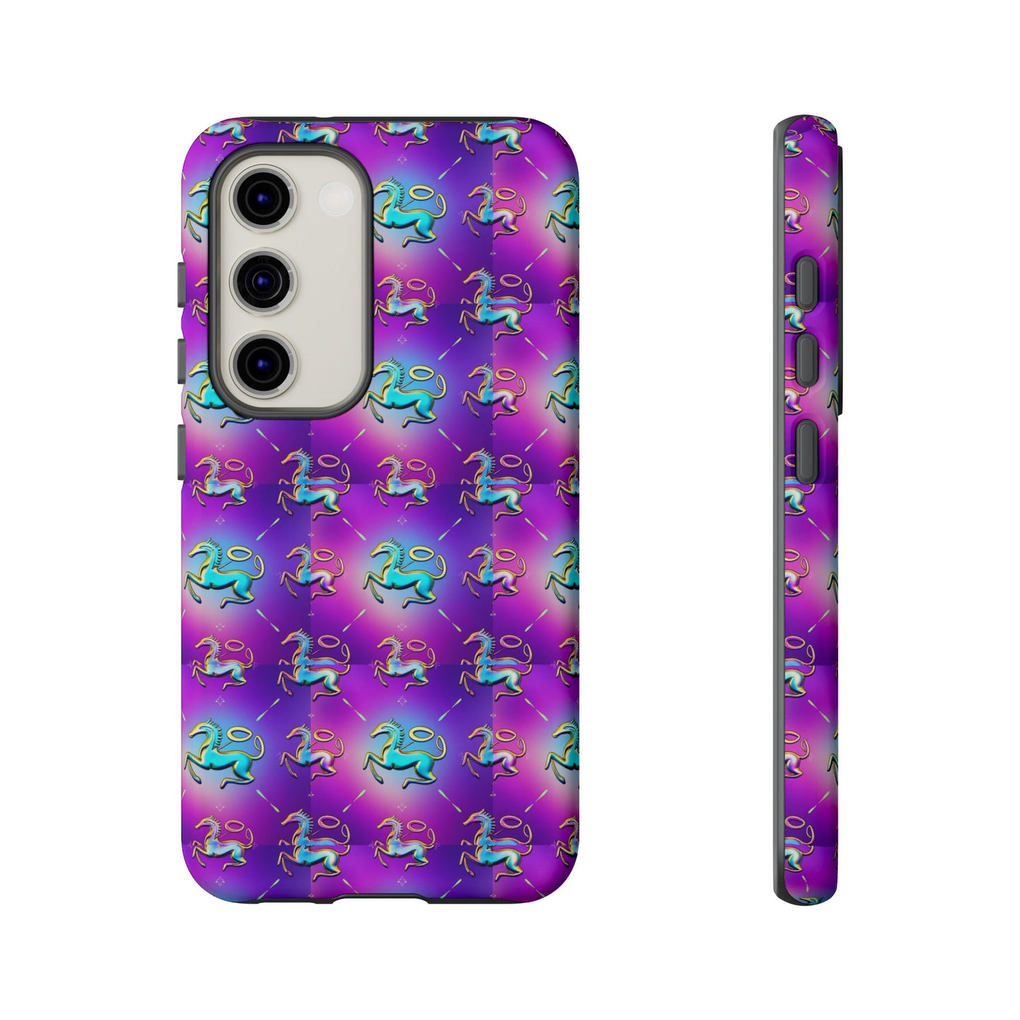 Tough Cases, Aquarius, Zodiac, Metal Pattern