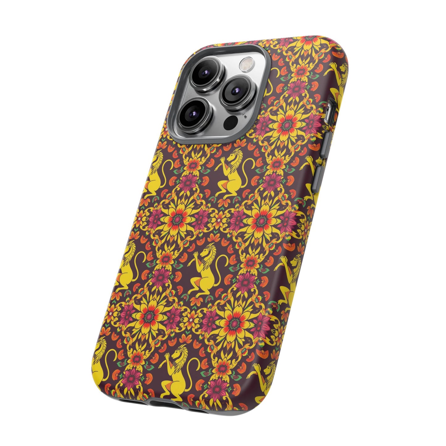 Tough Cases, Virgo, Zodiac v1, Flower Pattern