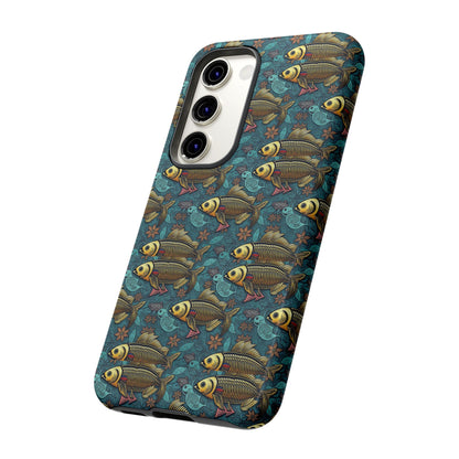 Tough Cases, Pisces, Zodiac v1, Metal Pattern