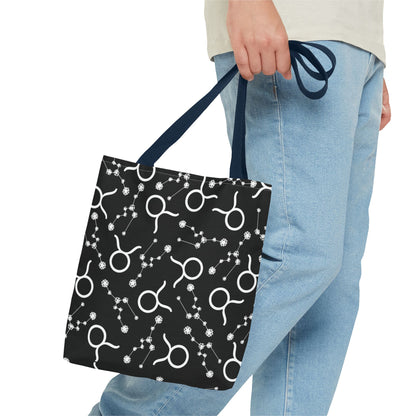 Tote Bag Taurus Zodiac sign AOP