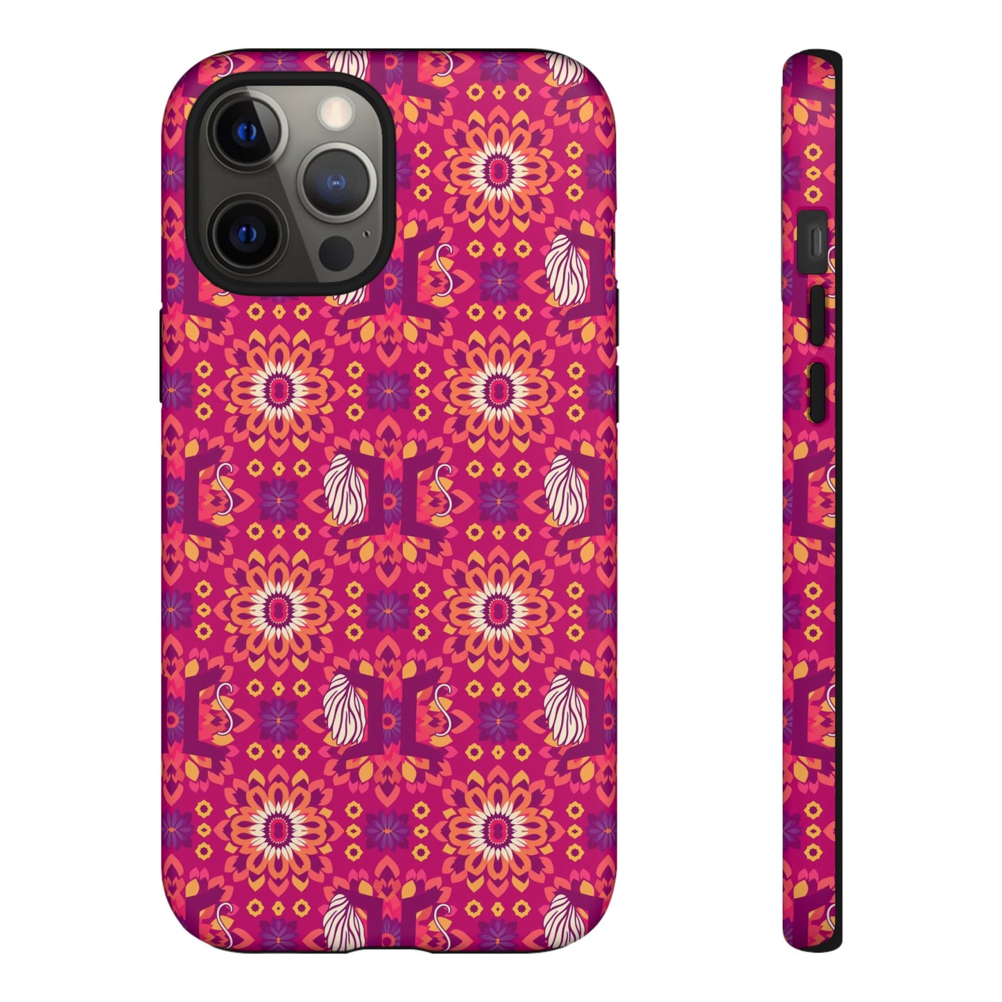 Tough Cases, Gemini, Zodiac v1, Flower Pattern
