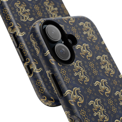 Tough Cases, Aquarius, Zodiac v2, Metal Pattern