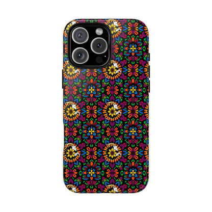 Tough Cases, Capricorn, Zodiac v2, Flower Pattern