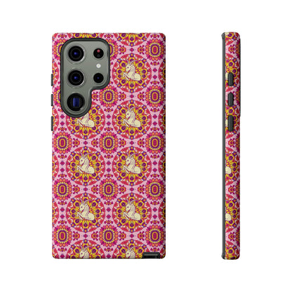 Tough Cases, Capricorn, Zodiac v4, Flower Pattern