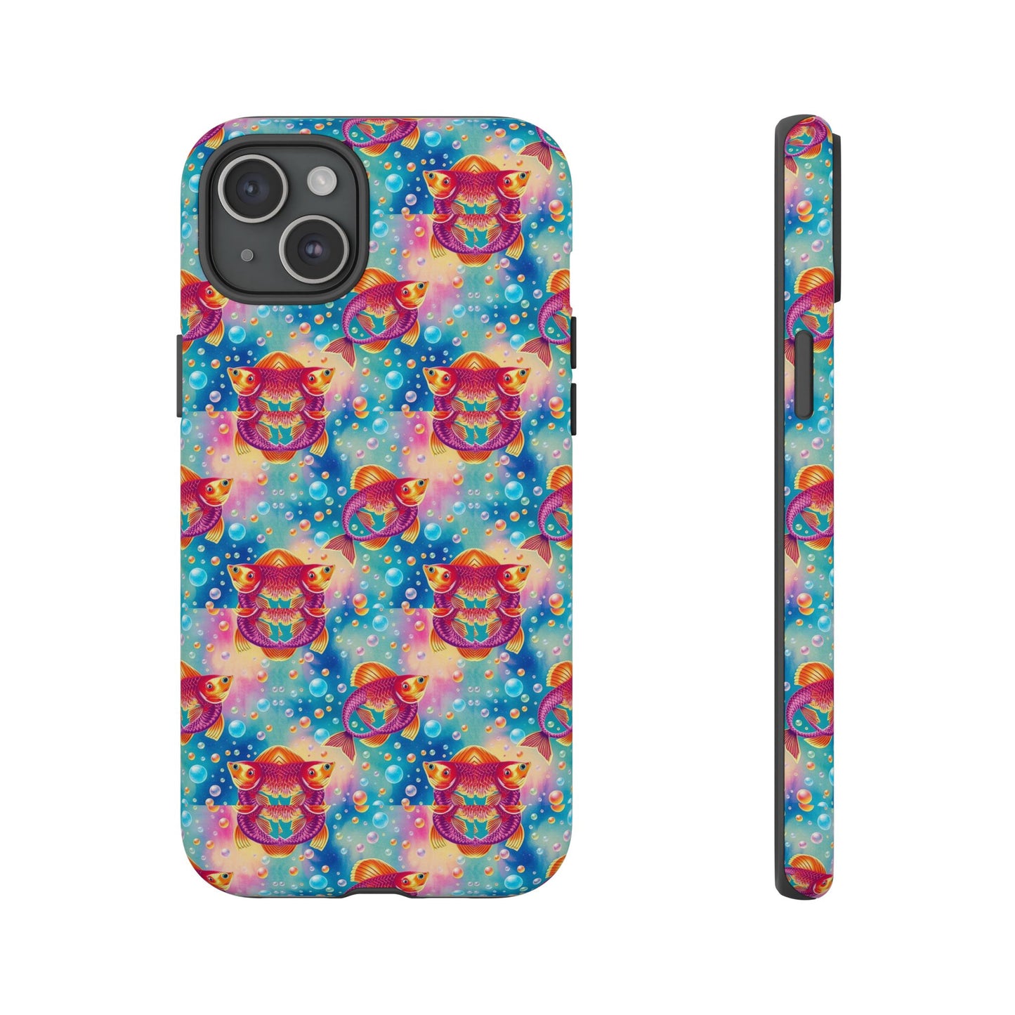 Tough Cases, Pisces, Zodiac v1, Bubble Pattern