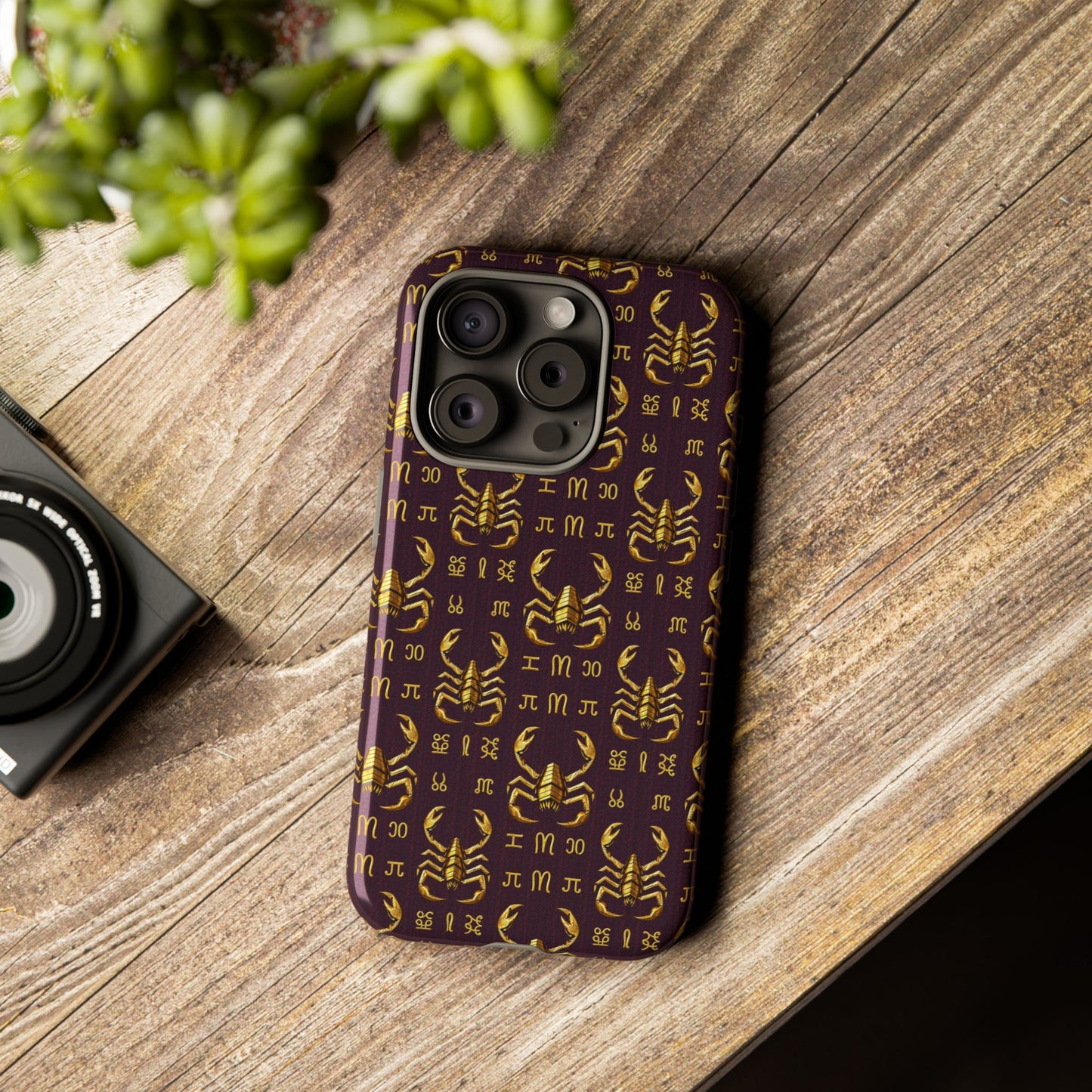Tough Cases, Scorpio, Zodiac v2, Metal Pattern